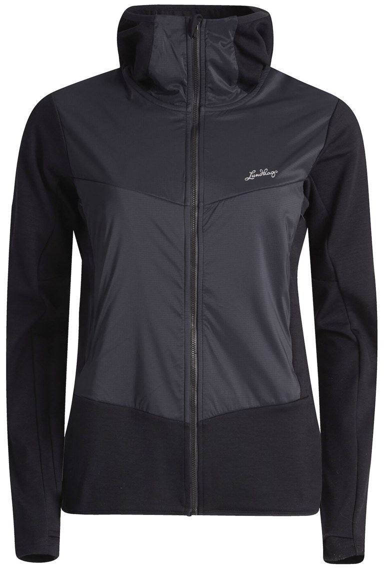 Lundhags Women’s Padje Merino Hoodie Musta XS