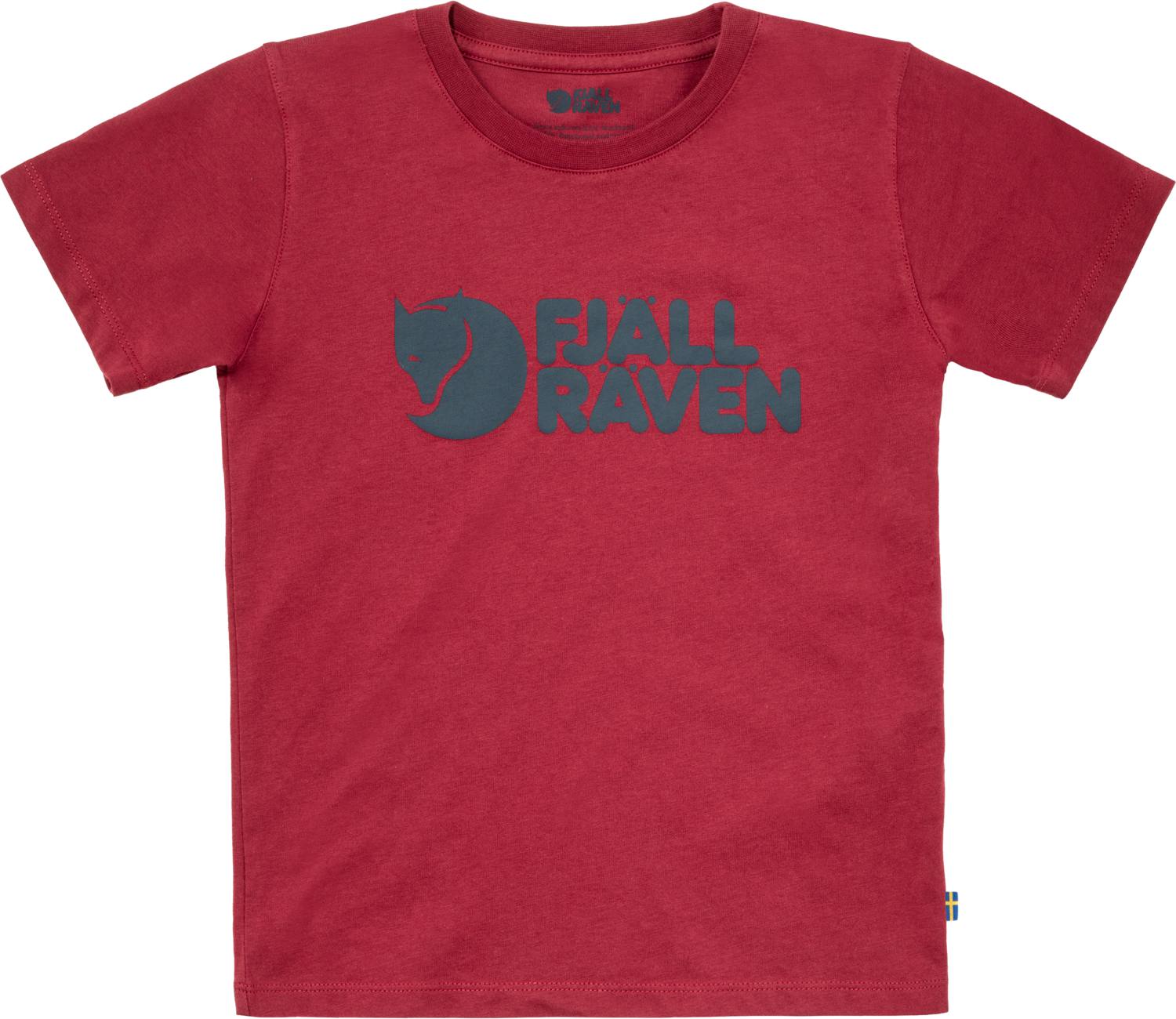 Fjällräven Kids Logo Tee Pomegranate 158