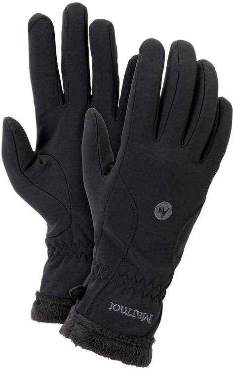 Women’s Fuzzy Wuzzy Gloves Musta L