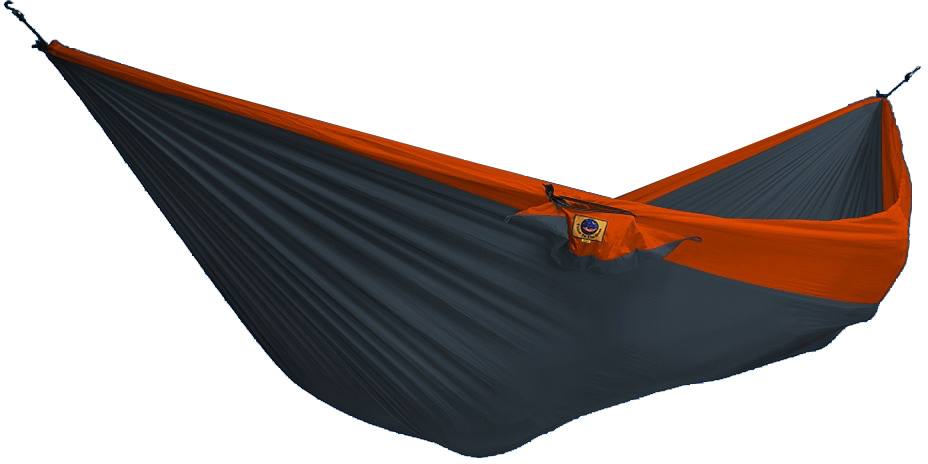 Hammock Double Harmaa/oranssi