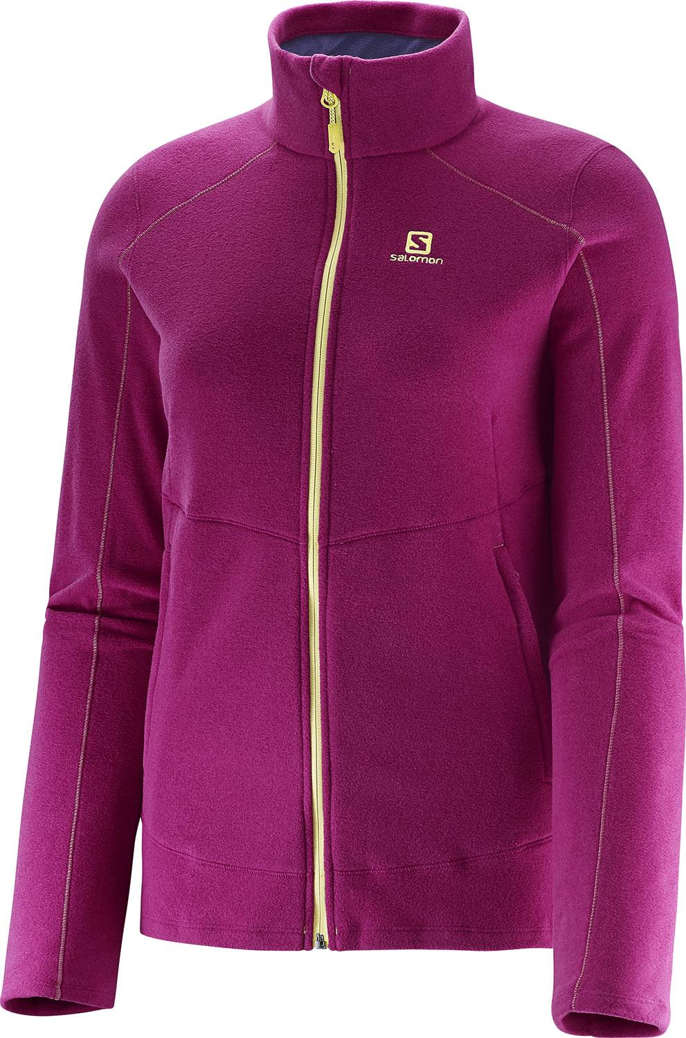 Contour Full Zip Midlayer Women Purple XL