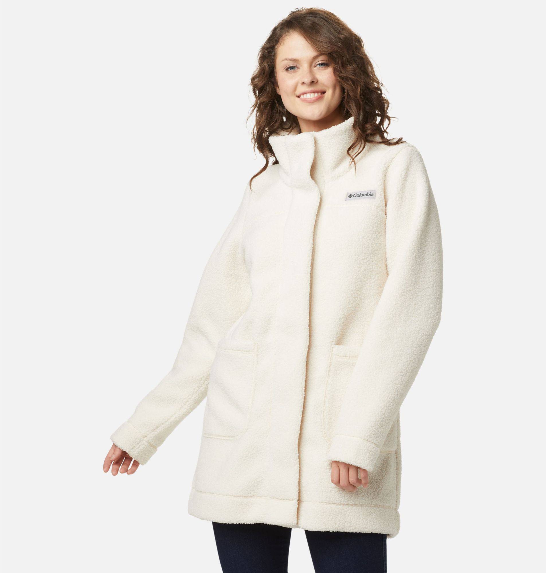 Columbia Women’s Panorama Long Jacket Chalk M