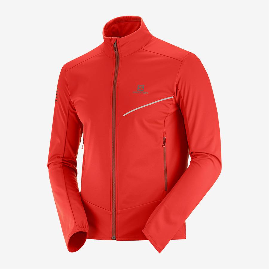 Salomon RS Softshell Jacket Goji (Berry) L