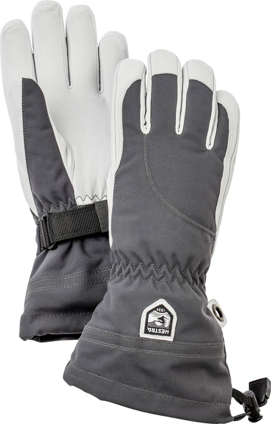 Heli Ski Female Gloves Harmaa 8