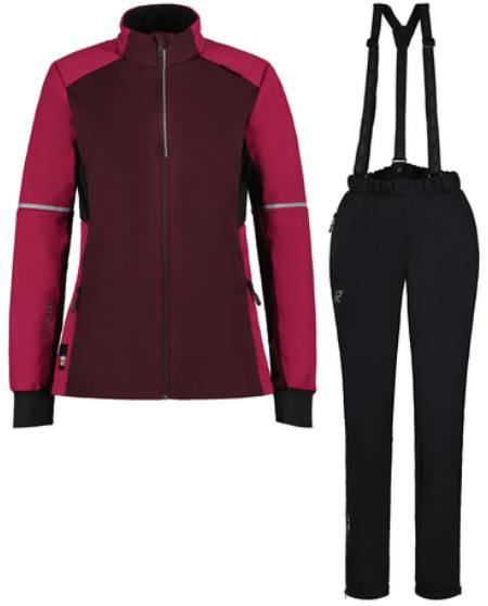 Women’s Tiittala D Softshell Set Burgundy 40