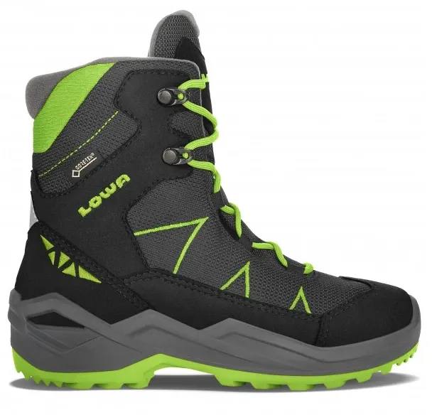 Lowa Jonas GTX Jr Musta/Lime 35