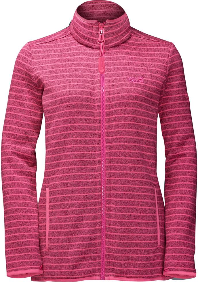 CARIBOU STRIPED JACKET WOMEN Hot Pink XL