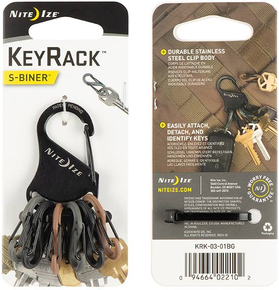 Nite Ize Keyrack S-biner Camo