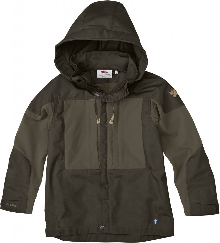 Kids Keb Jacket Dark Olive 158