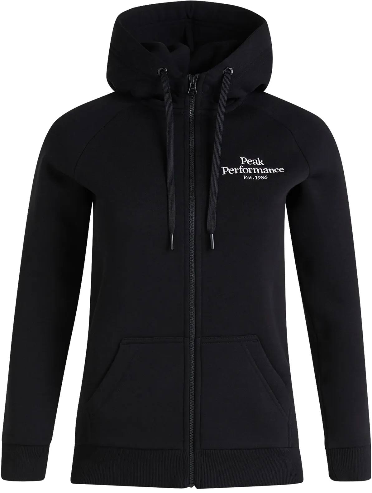 Peak Performance Women’s Original Zip Hood Musta L