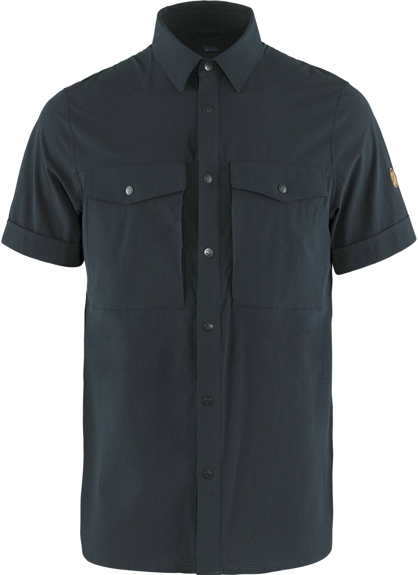 Fjällräven Abisko Trek Shirt SS Dark navy M