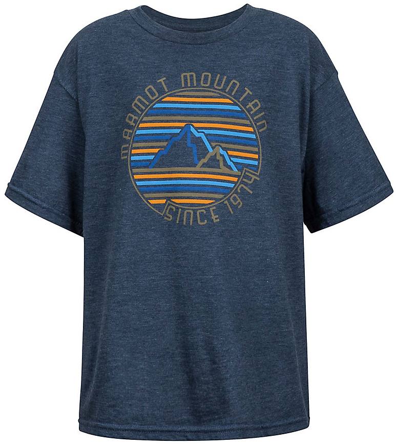 Marmot Boys Purview Tee SS Navy M