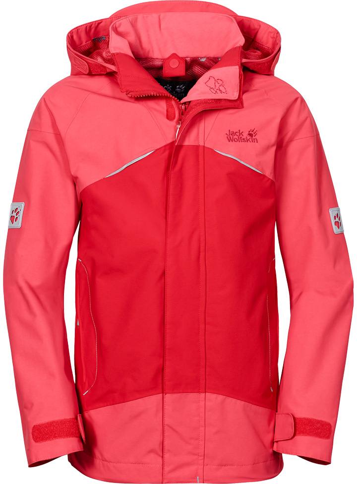 Kids Twister 3 Jacket Vaaleanpunainen 140