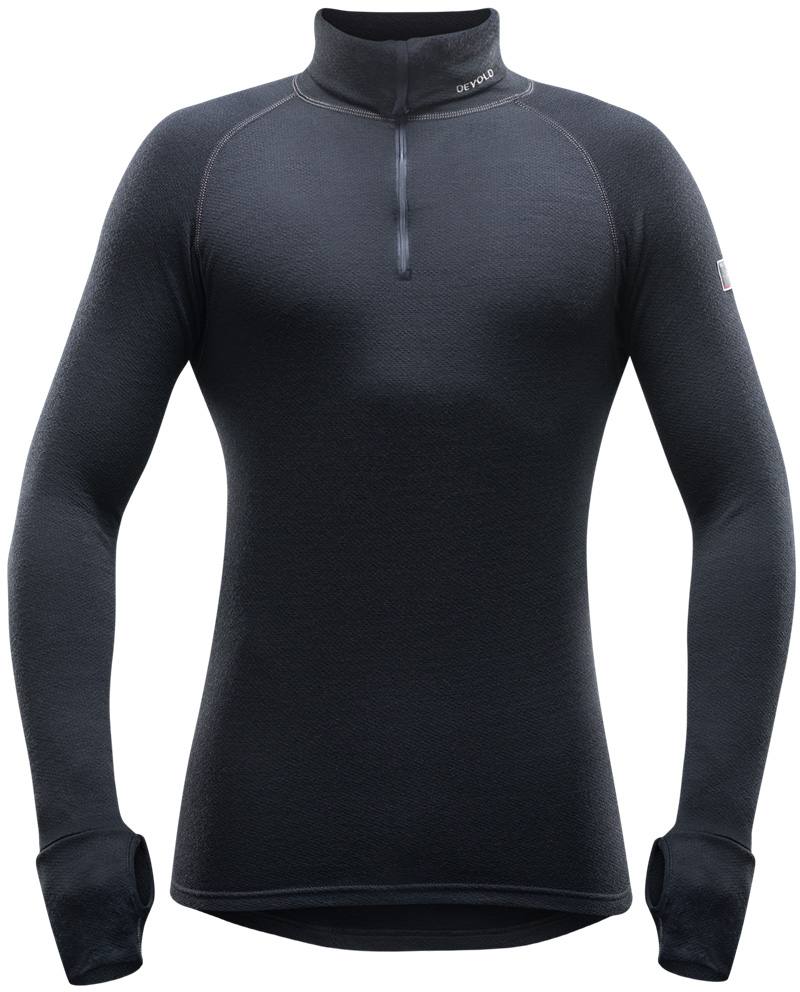 Devold Expedition Man Zip Neck Musta M