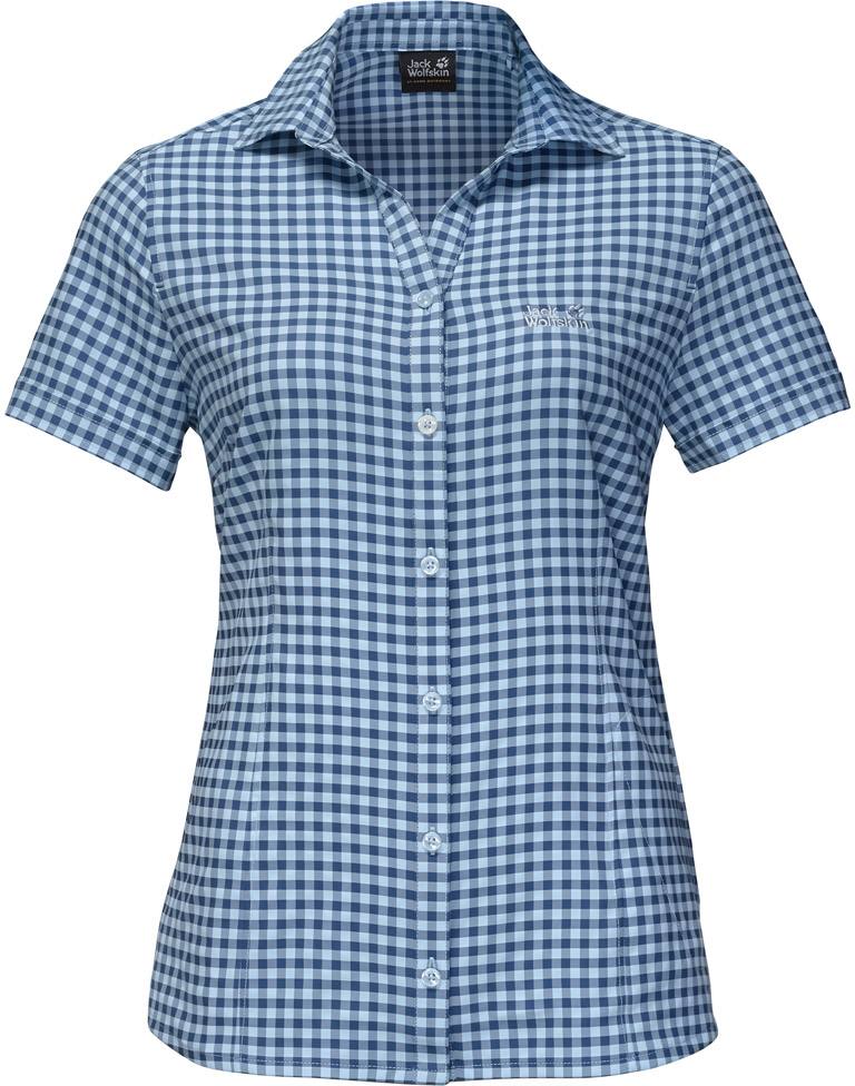 KEPLER SHIRT WOMEN Ocean wave checks L