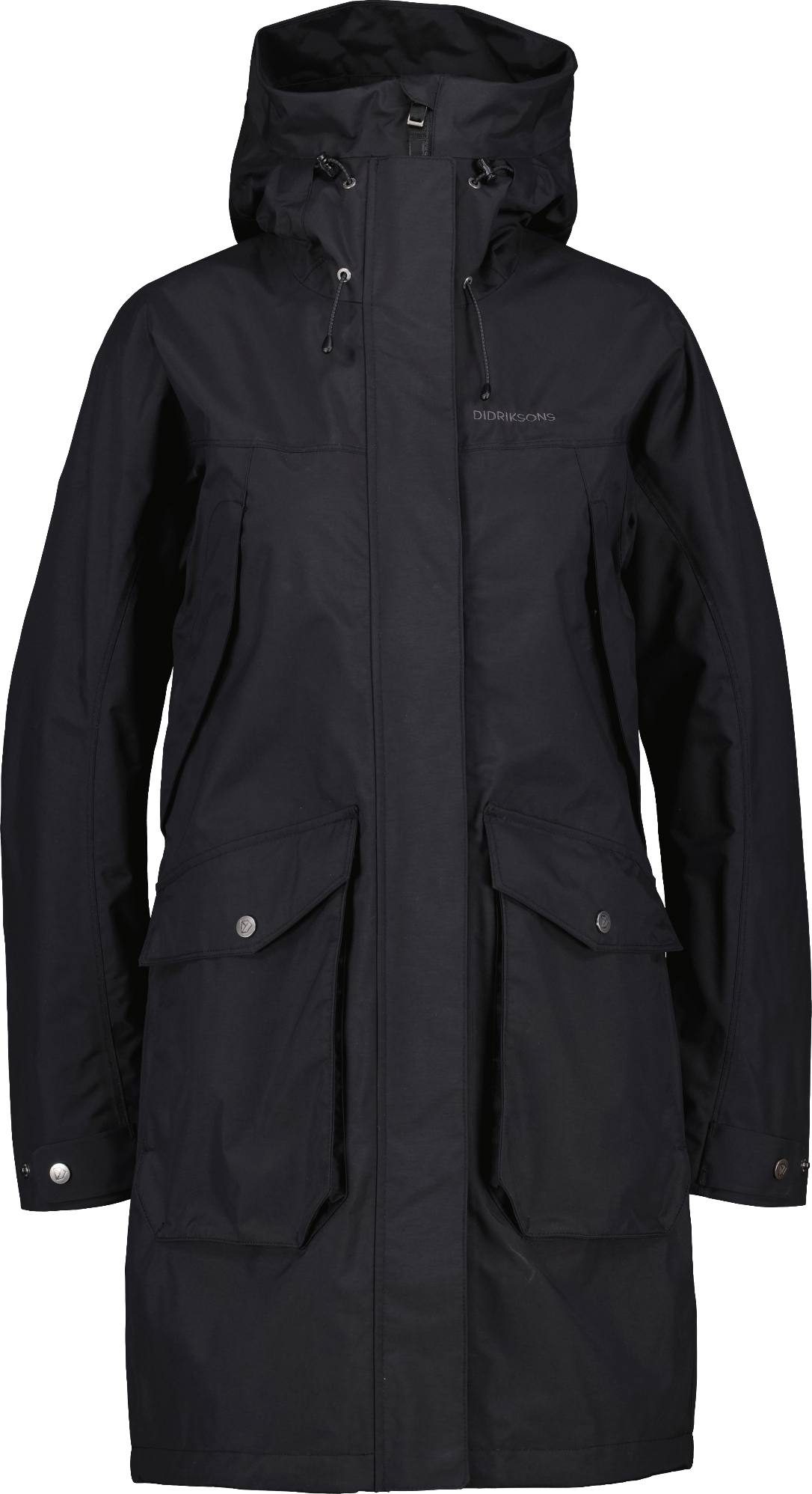 Didriksons Women’s Thelma 9 Parka Musta 44