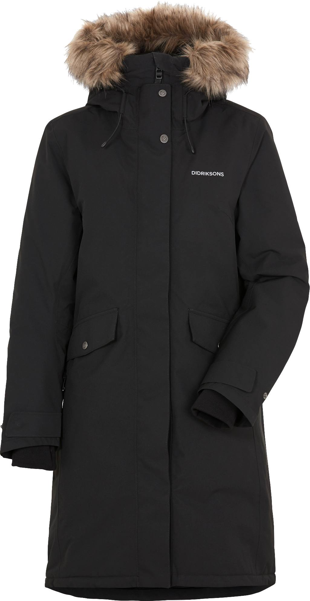 Didriksons Women’s Erika Parka 3 Musta 46