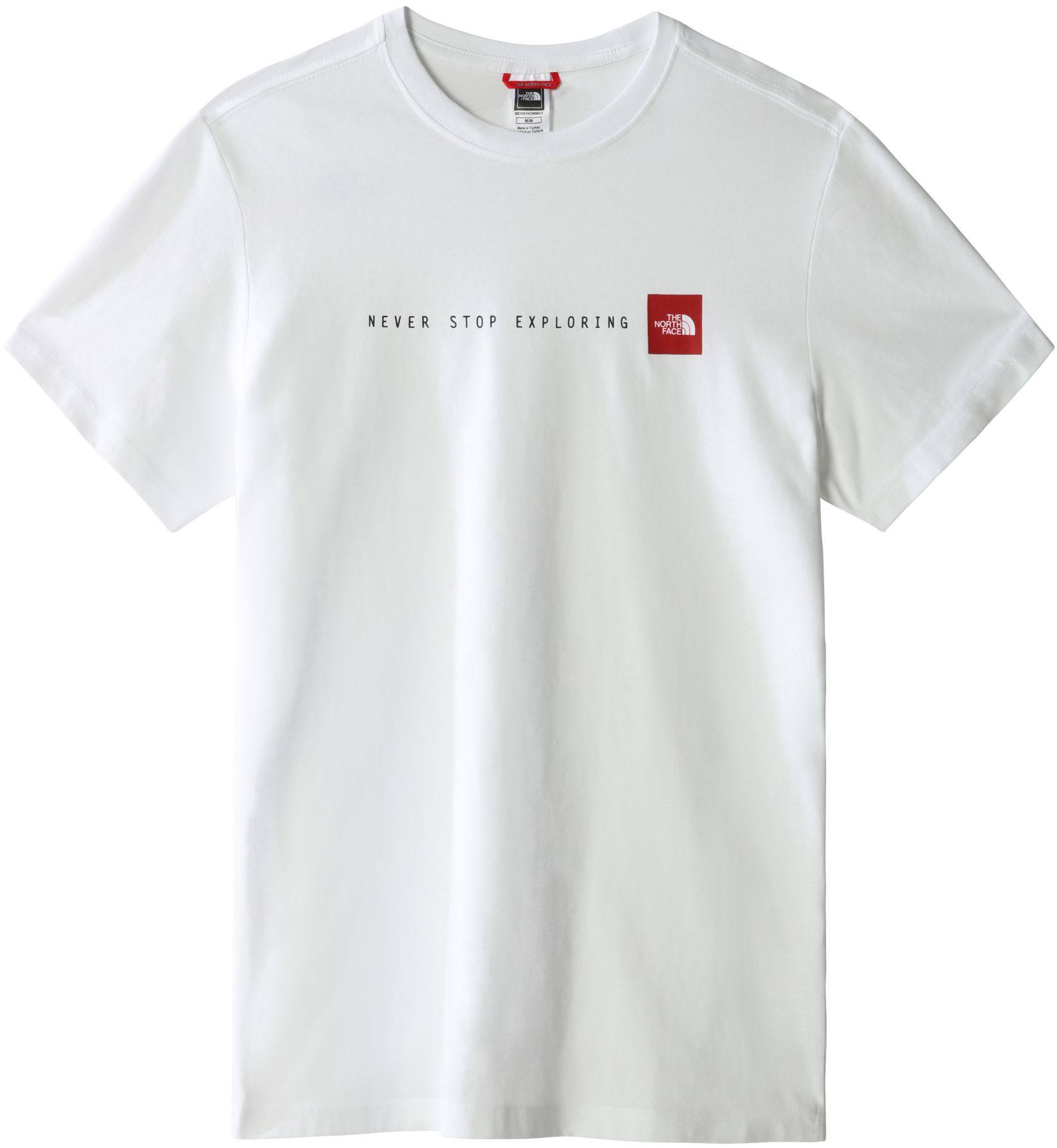 The North Face Never Stop Exploring Tee Valkoinen XXL