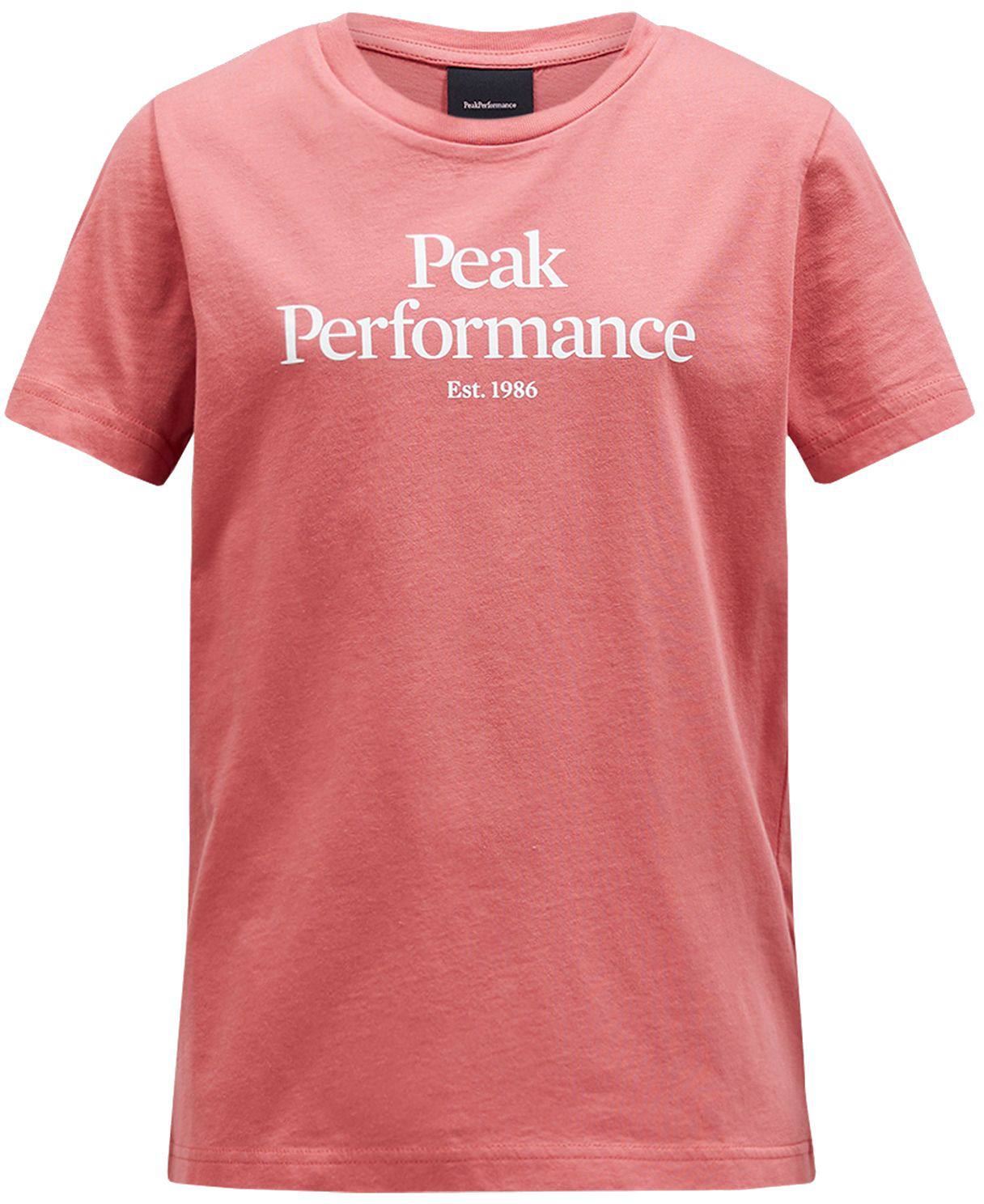 Peak Performance Jr Original Tee Pinkki 170