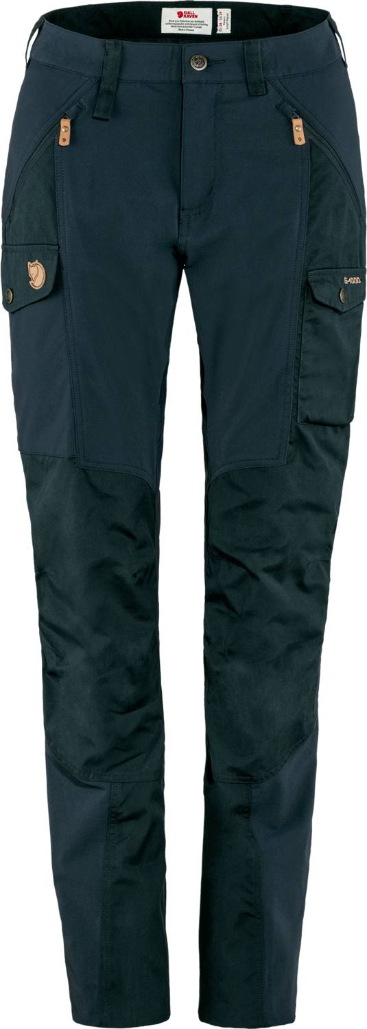 Nikka Trousers Curved Dark navy 42