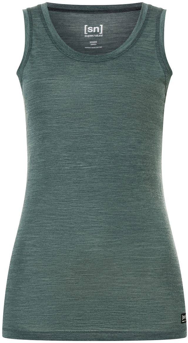 Supernatural W Liquid Flow Tank Top Dark grey S