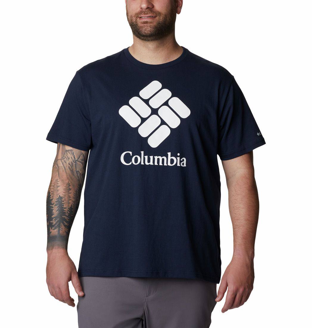 Basic Logo Tee Extended Navy 5XL