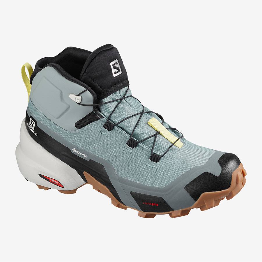 Salomon Crosshike Mid W GTX Vaaleanharmaa UK 8