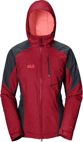 Snow Mountain Jacket Women Indian red L