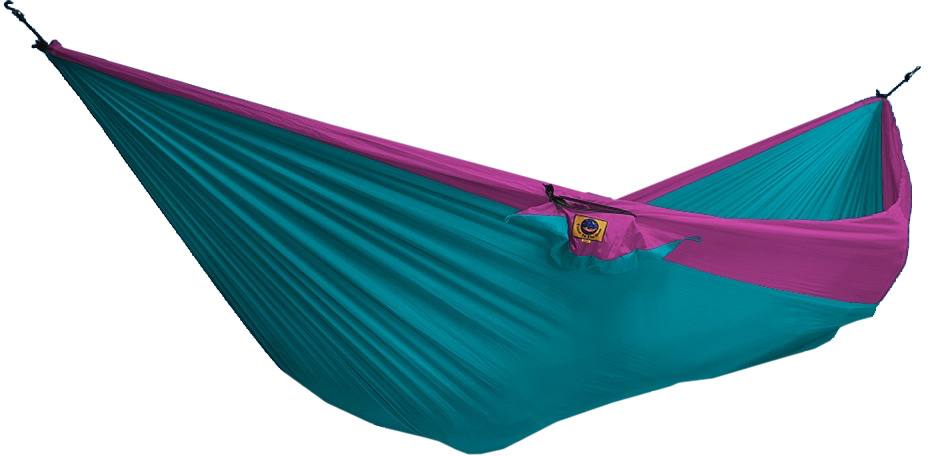 Hammock Single Turkoosi/pinkki