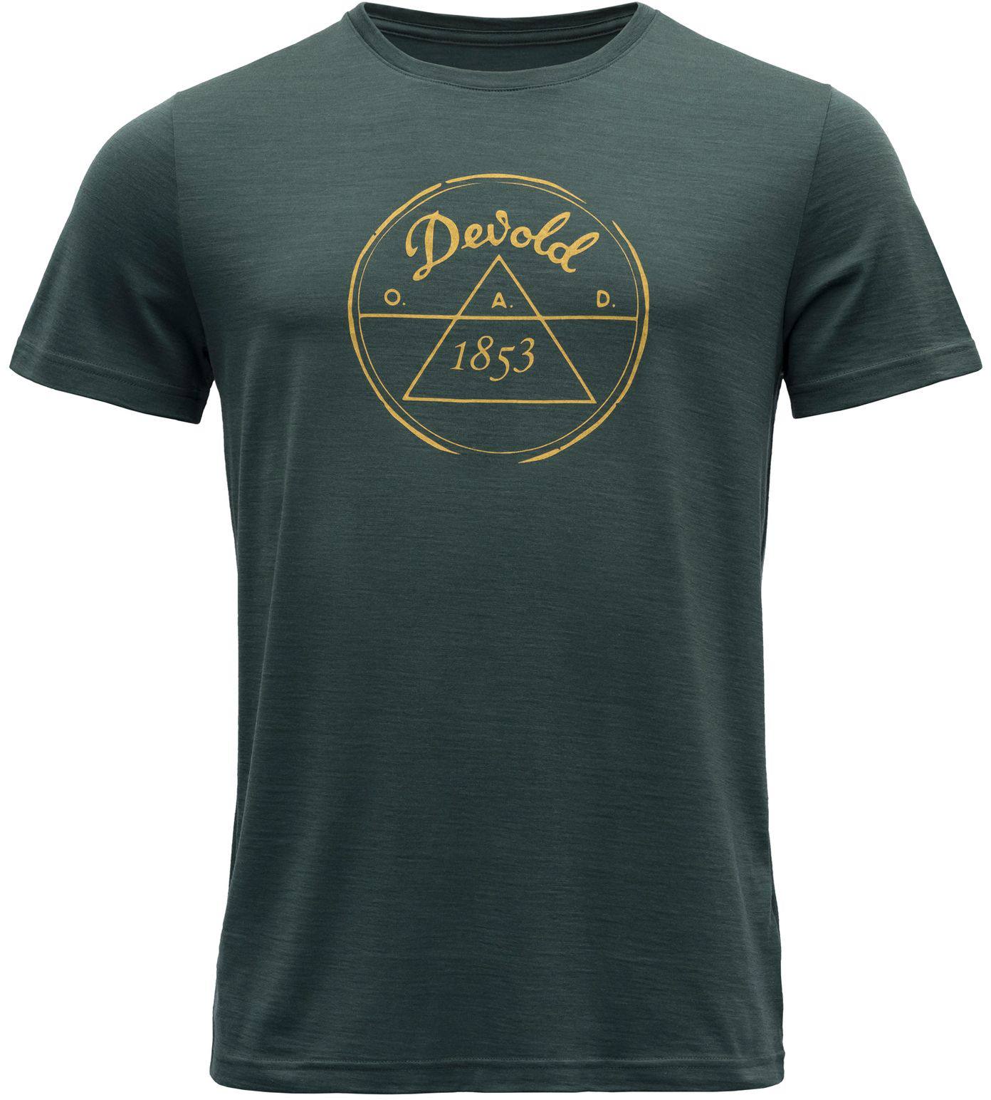 Devold 1853 Tee Vihreä L