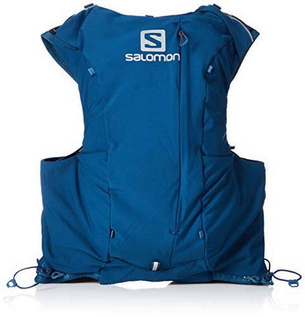 Salomon Adv Skin 8 W Set Tummansininen XXS