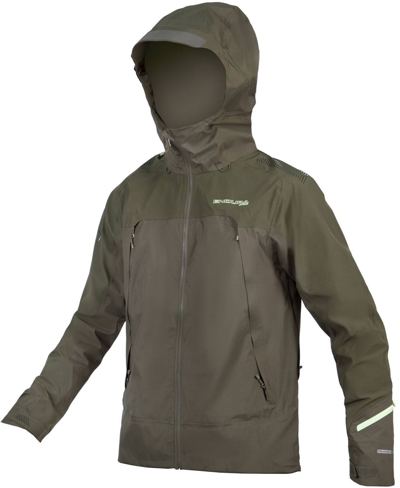 MT500 Waterproof Jacket II Tummanvihreä XL