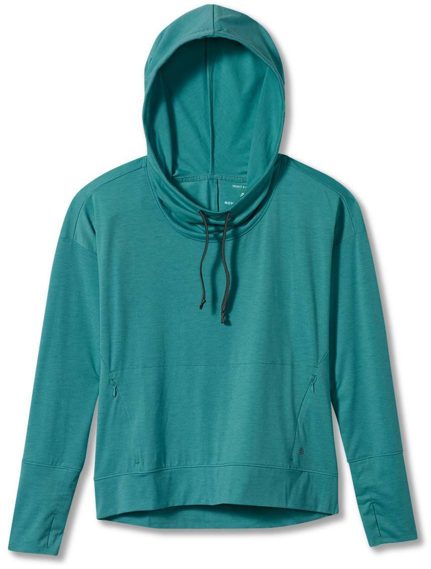 Women’s Bug Barrier Round Trip Hoody Drirelease Turkoosi L