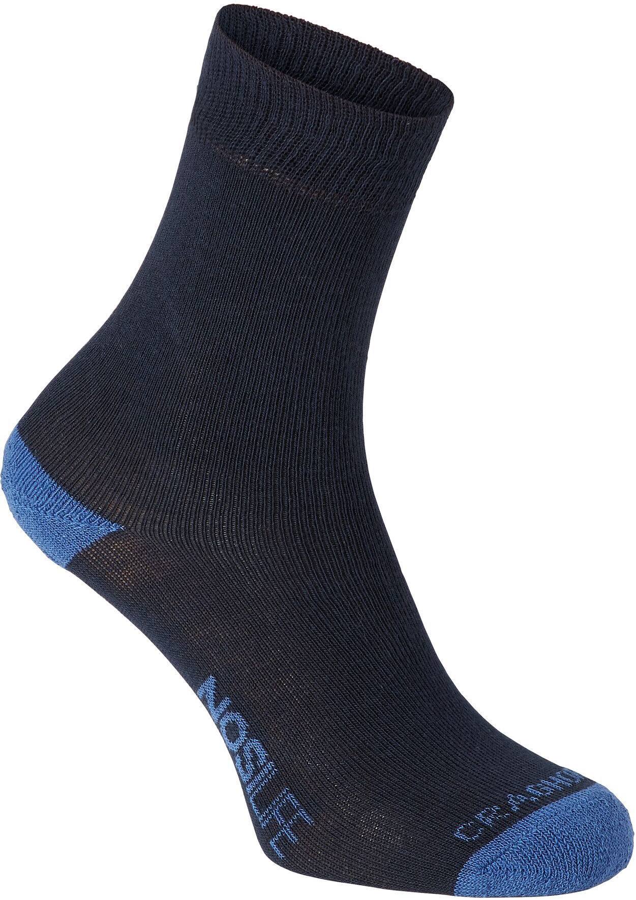 Women’s Nosilife Twin Sock Pack Navy 3-5