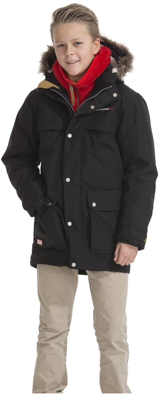 Dane Boys Jacket Musta 160