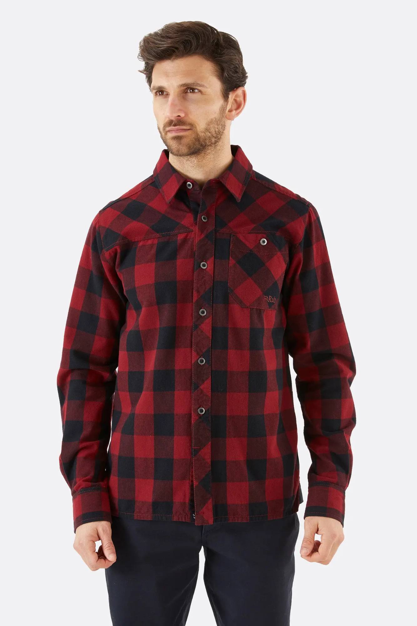 Rab Boundary Shirt Ox Red XXL