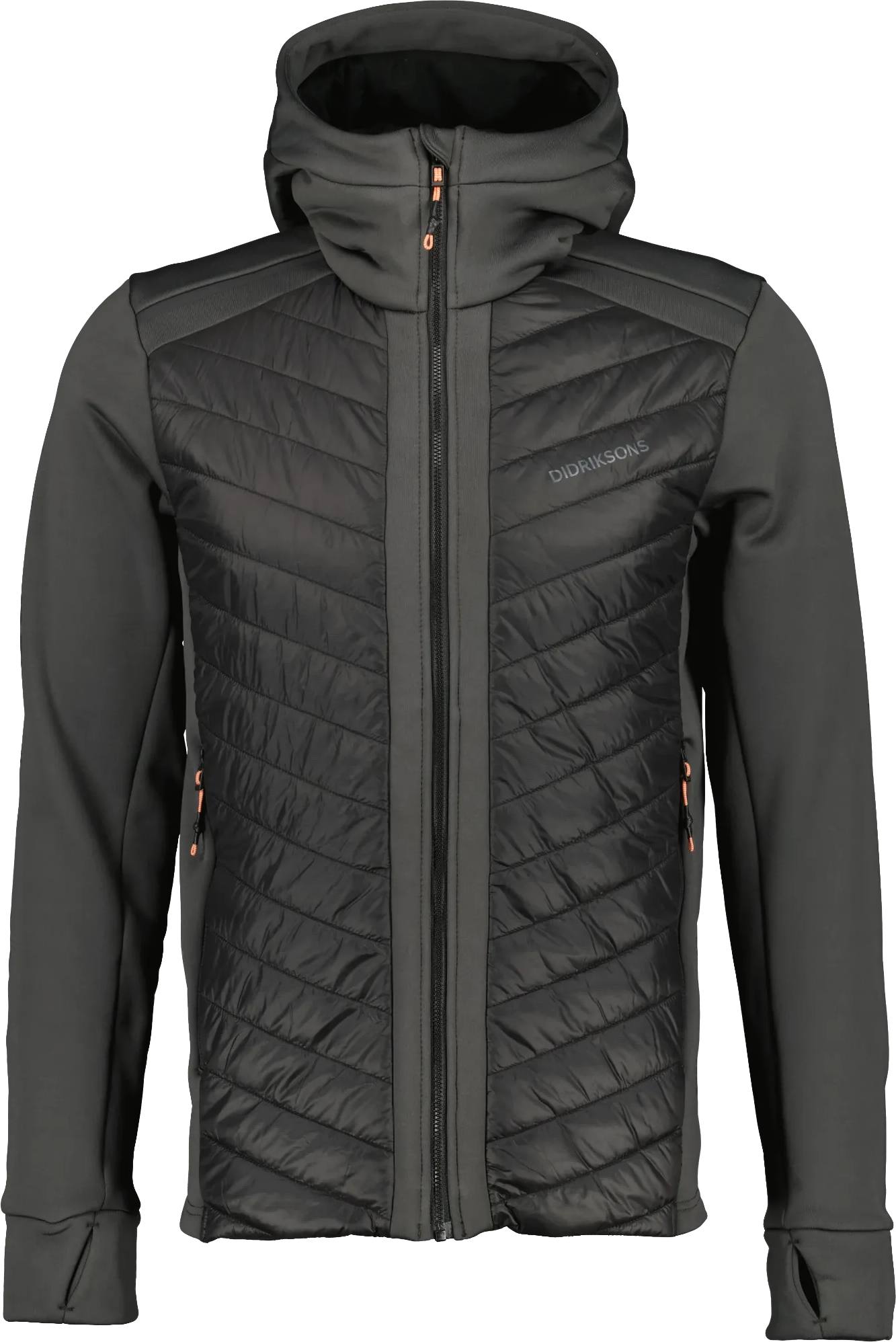 Didriksons Zuko Full Zip Coal/Hiili M