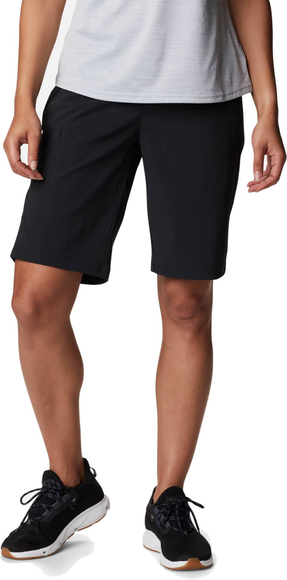 Women’s On The Go Hiking Long Shorts Musta USW 4