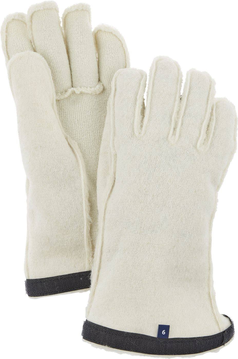 Hestra Heli Ski Wool Liner Glove Valkoinen 8