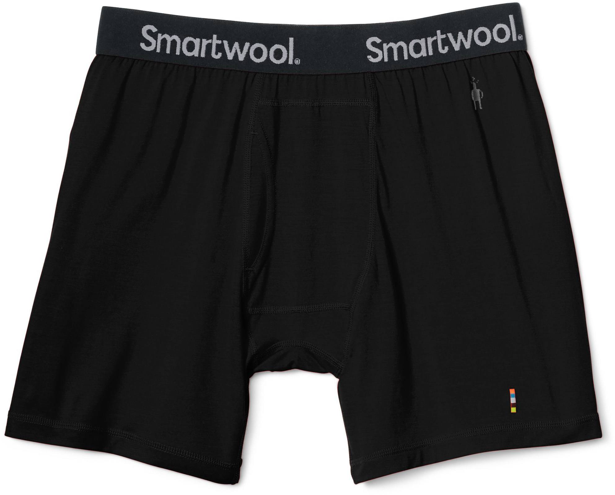 SmartWool Men’s Sport 150 Boxer Musta XXL