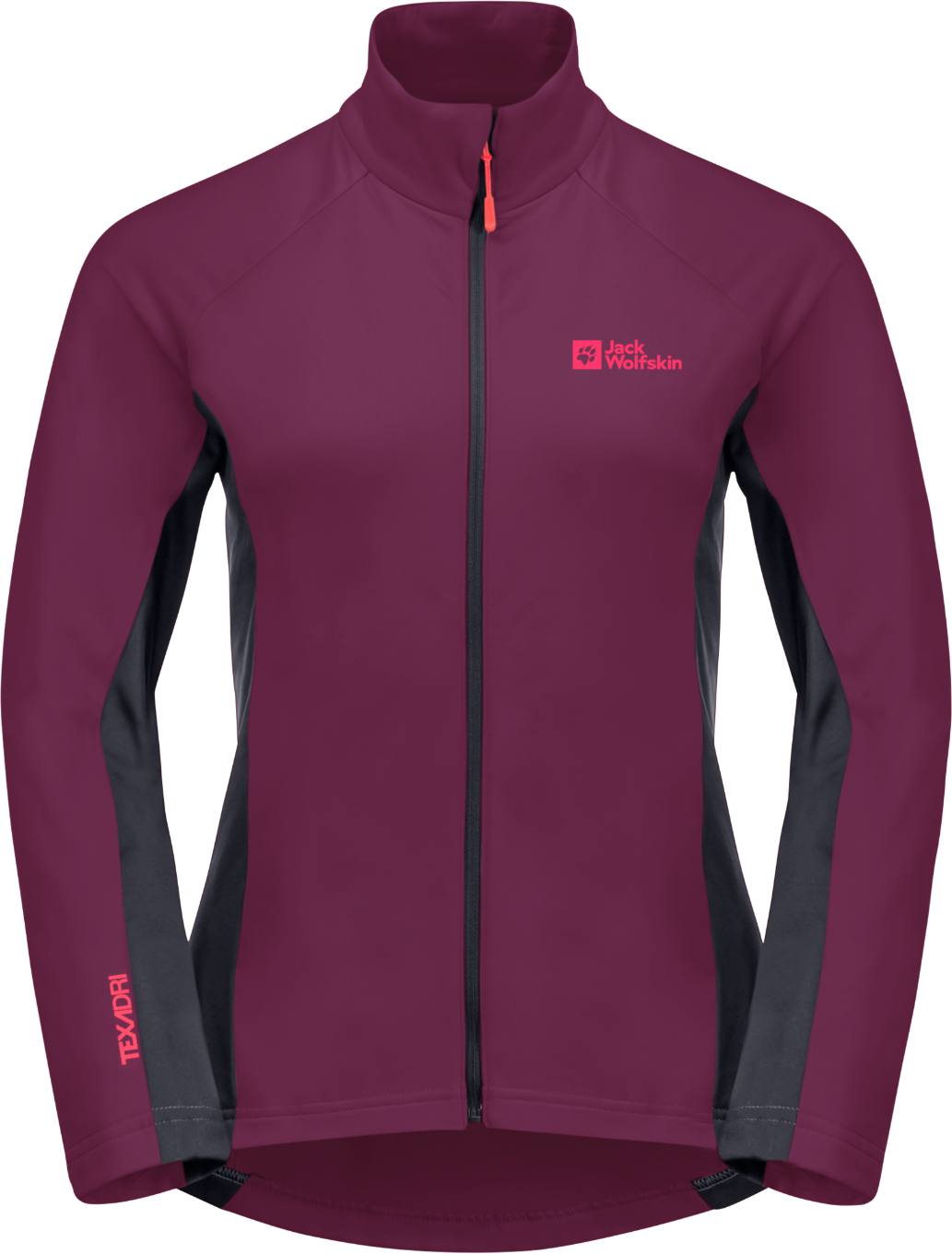 Jack Wolfskin Morobbia Full Zip Women Wild Berry XXL