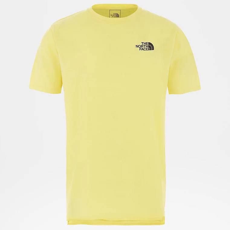 North Dome Active T-shirt Men’s Lemonade XL