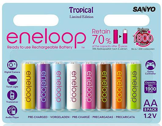 Eneloop Tropic 8xAA Ni-MH