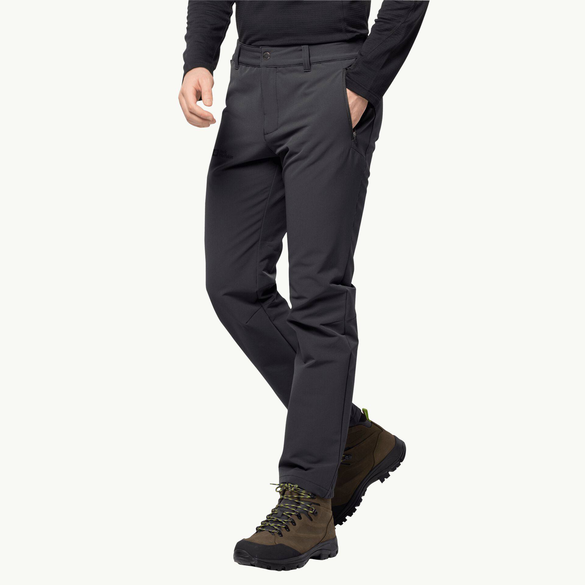 Jack Wolfskin Activate Thermic Pant M Musta 50