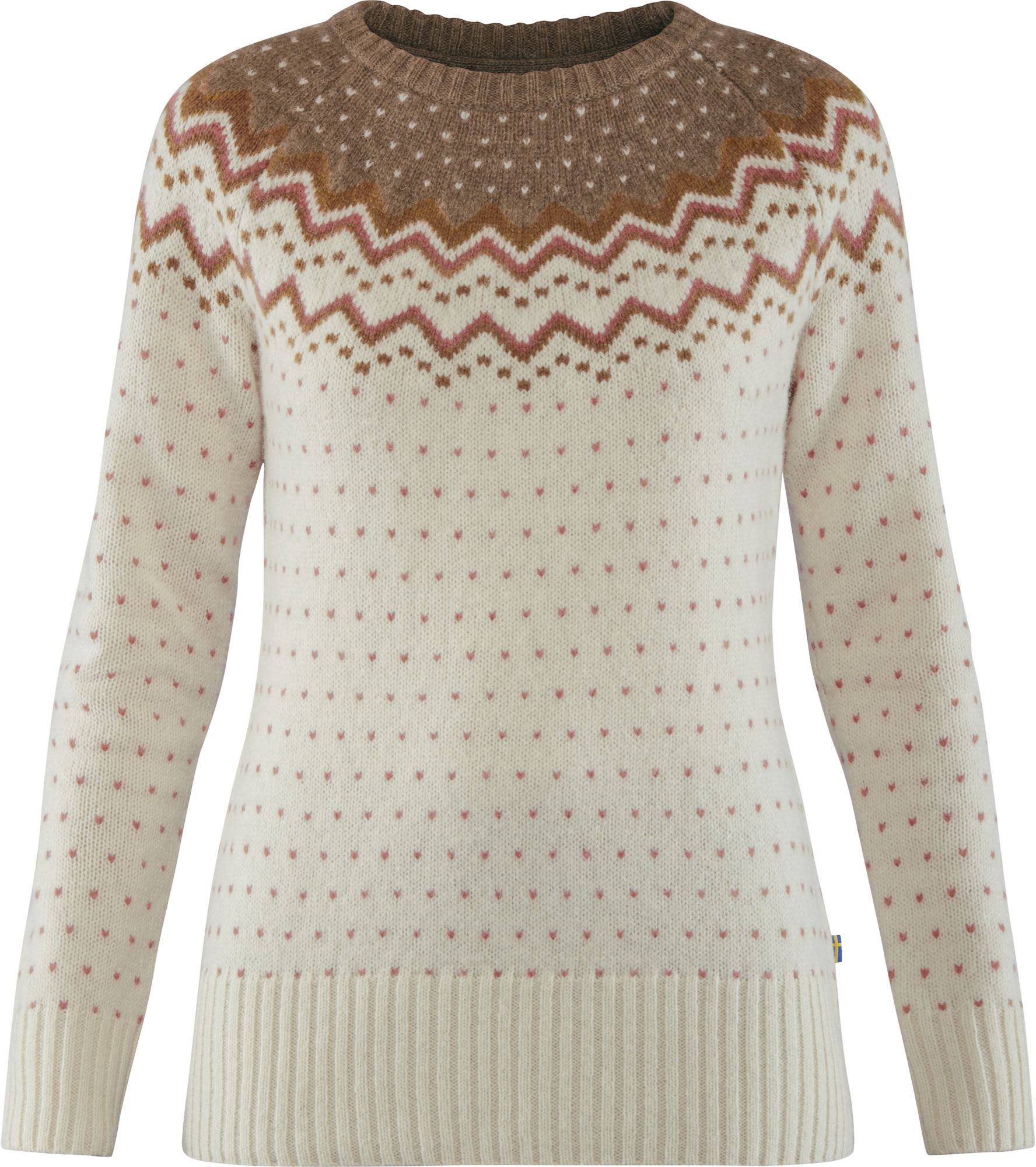 Fjällräven Övik Knit Sweater Women Terracotta S