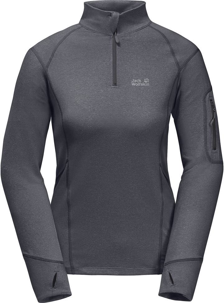 Silver Sky Half Zip Ruskea S