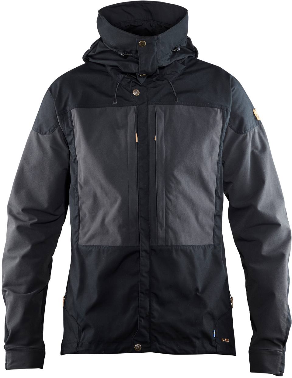 Fjällräven Keb Jacket M Musta / Harmaa S