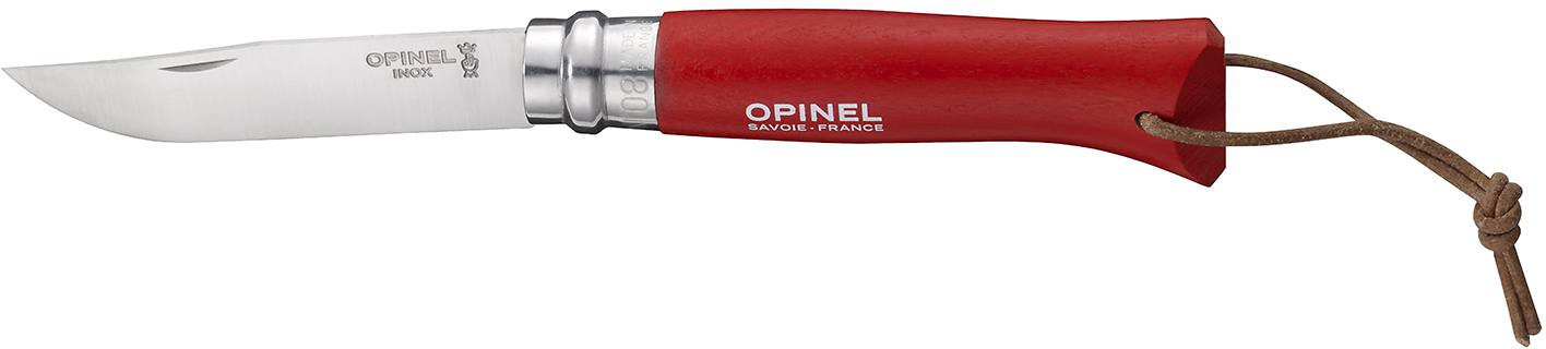 Opinel No 07 Bushwhacker Punainen