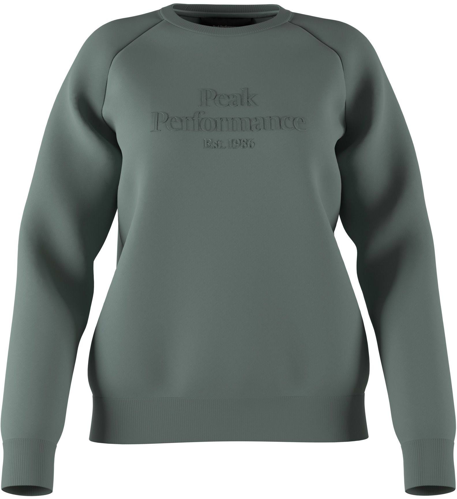 Peak Performance Women’s Original Crew Ashen green S