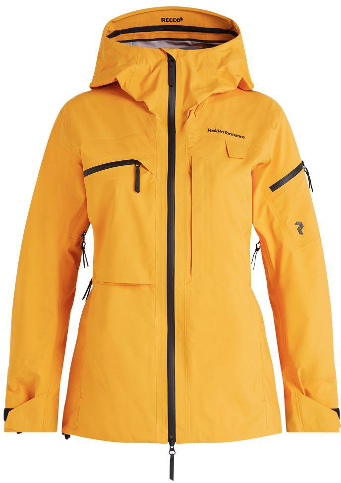 Peak Performance Women’s Alpine GTX Jacket Keltainen S